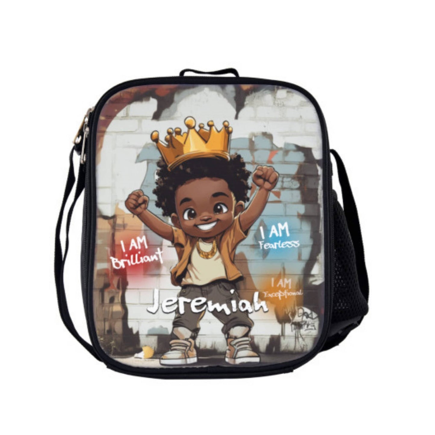 3 Piece Personalised Backpack Set For Boys