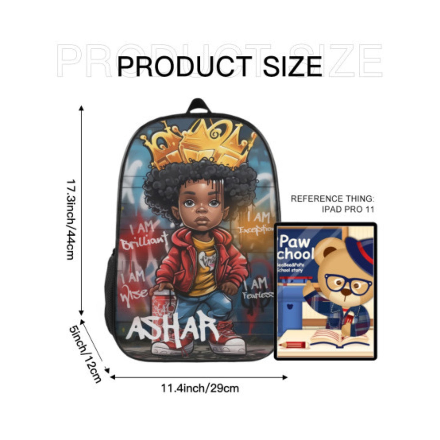 Name Personalised Children's Backpack