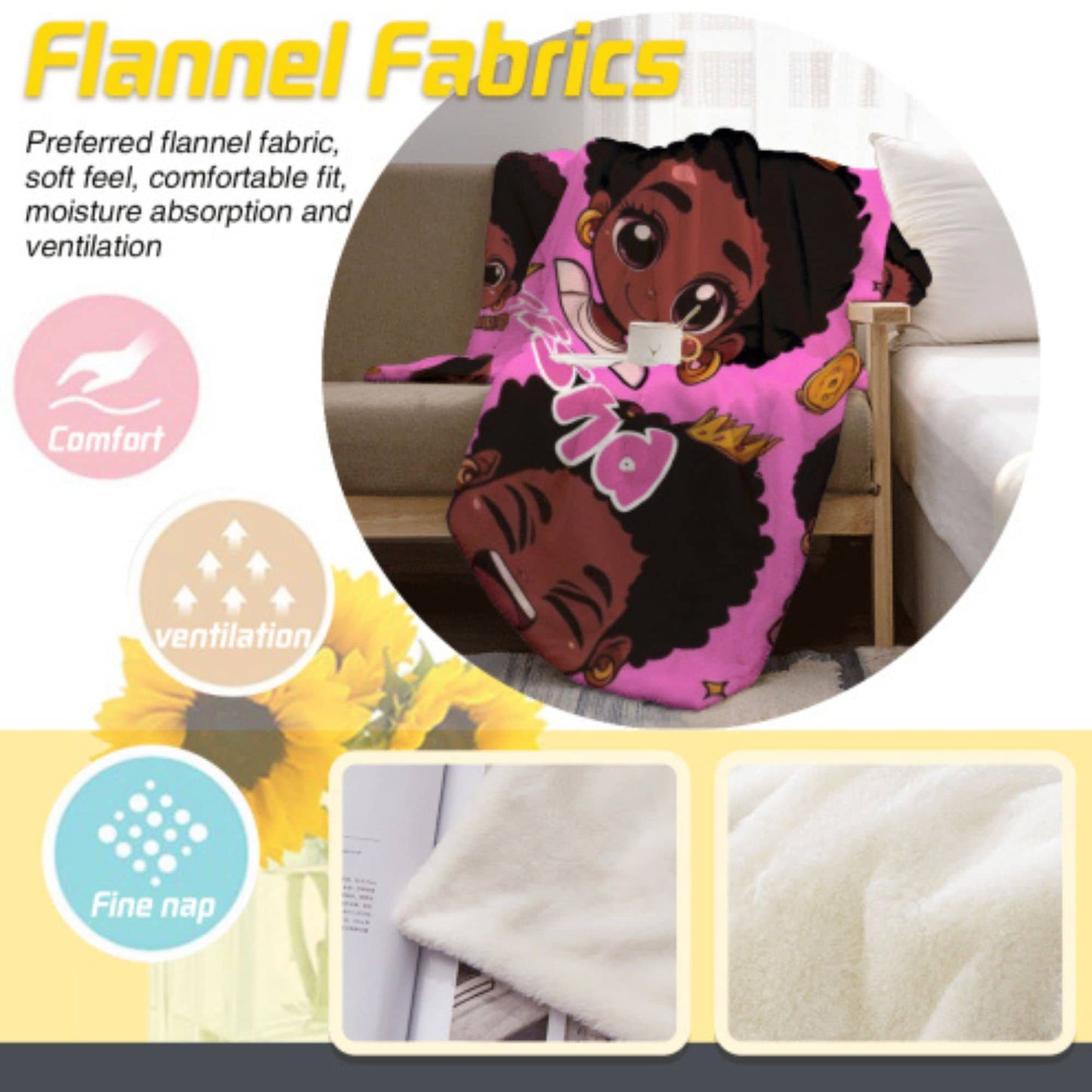 Personalized Super Hero Blanket For Boys