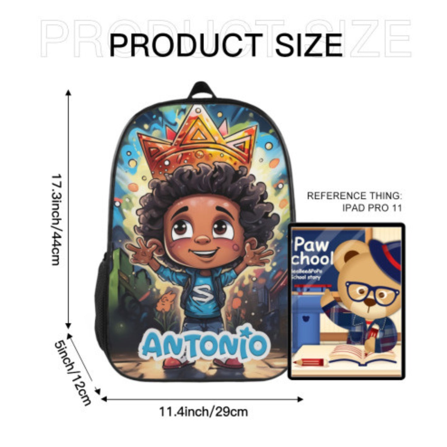 Personalised Name Backpack For Kids