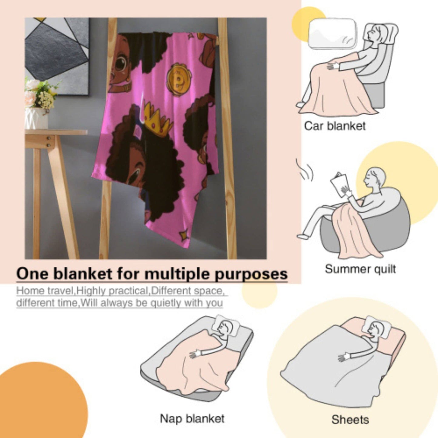 Personalized Super Hero Blanket For Boys