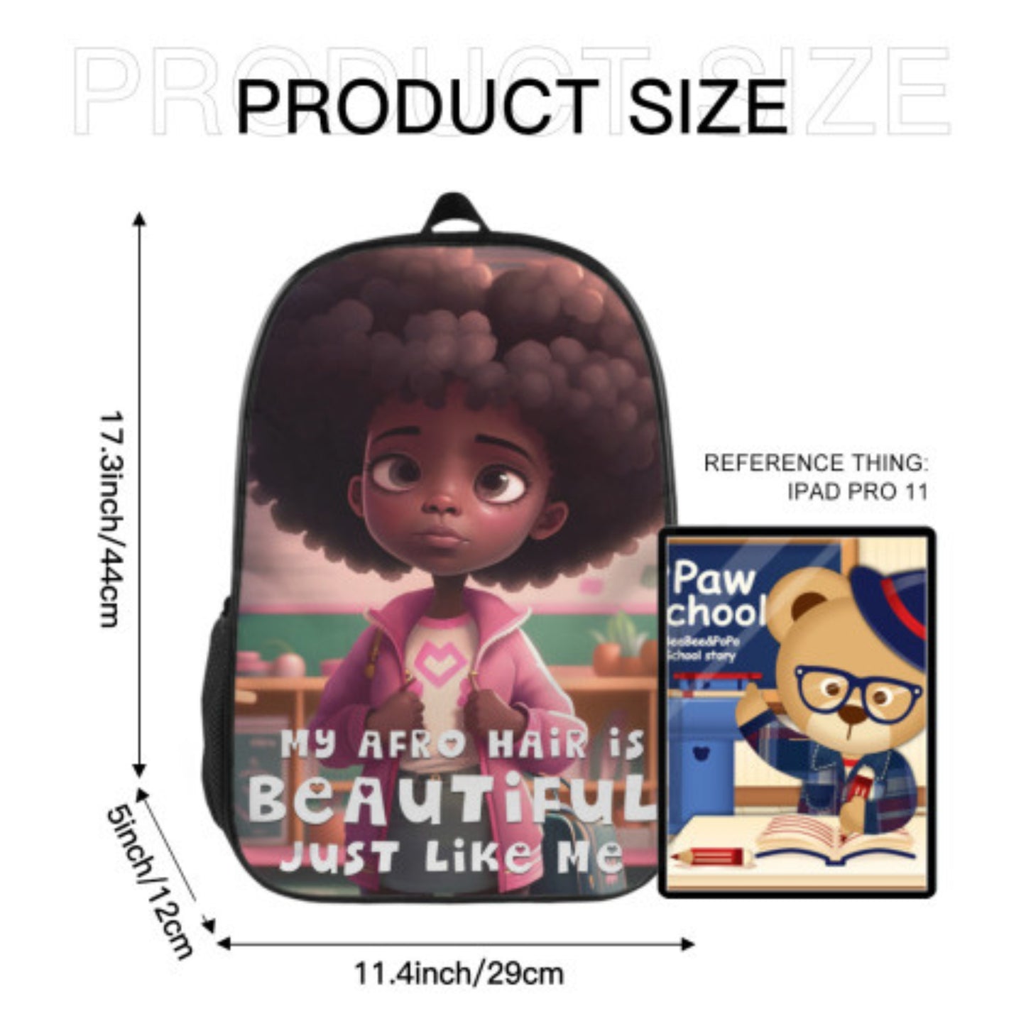 Afro Hair Love Backpack