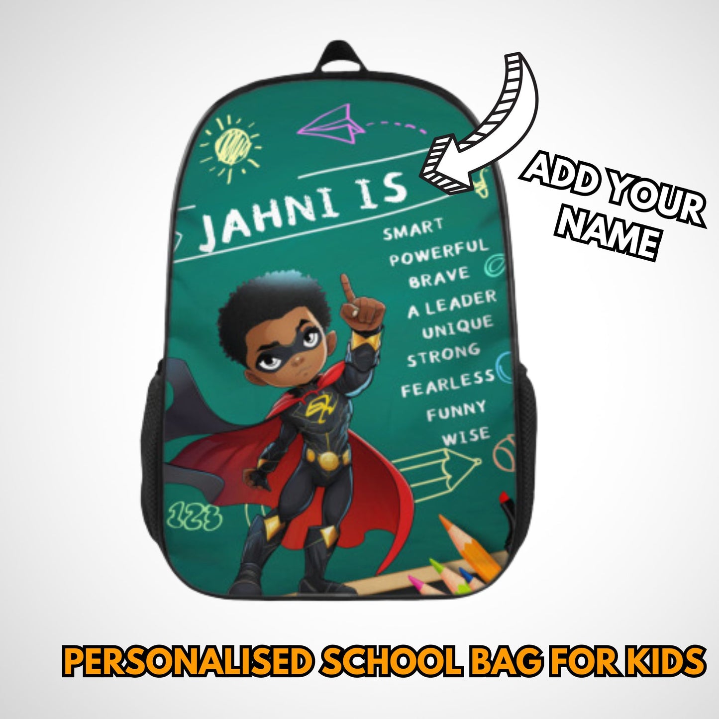 Personalised Children's School Bag