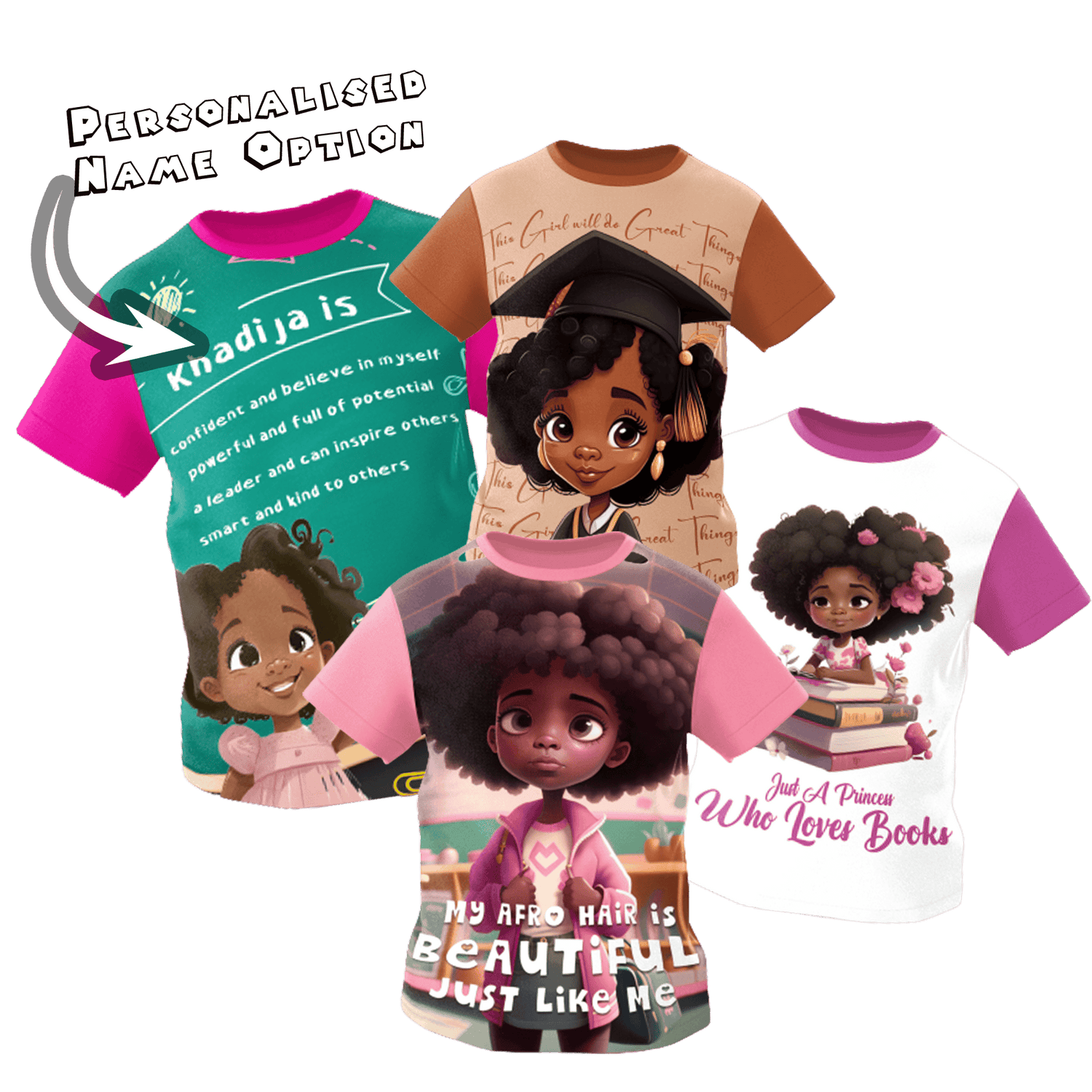 Girls Affirmation T-shirts