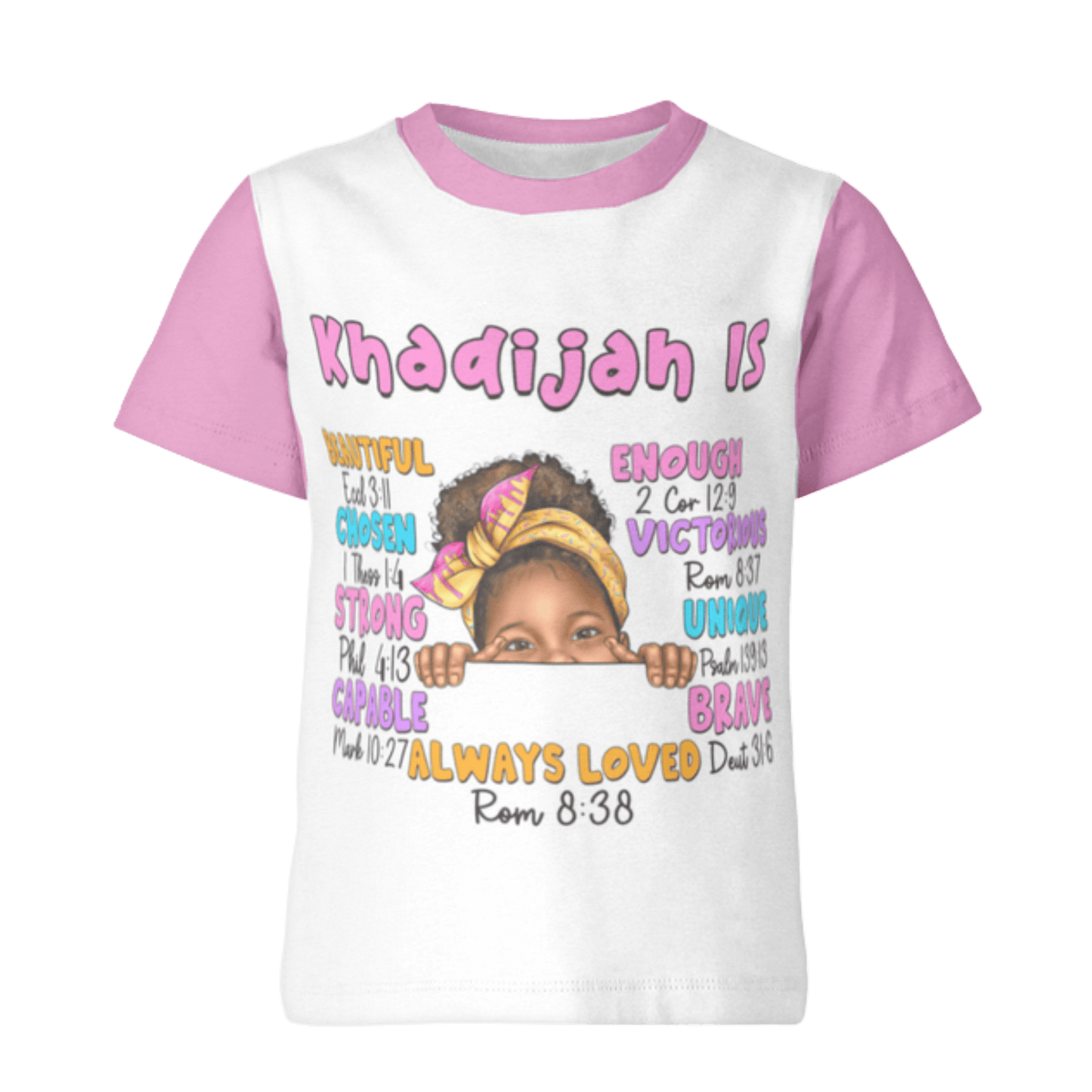 Personalised Scripture T-shirt