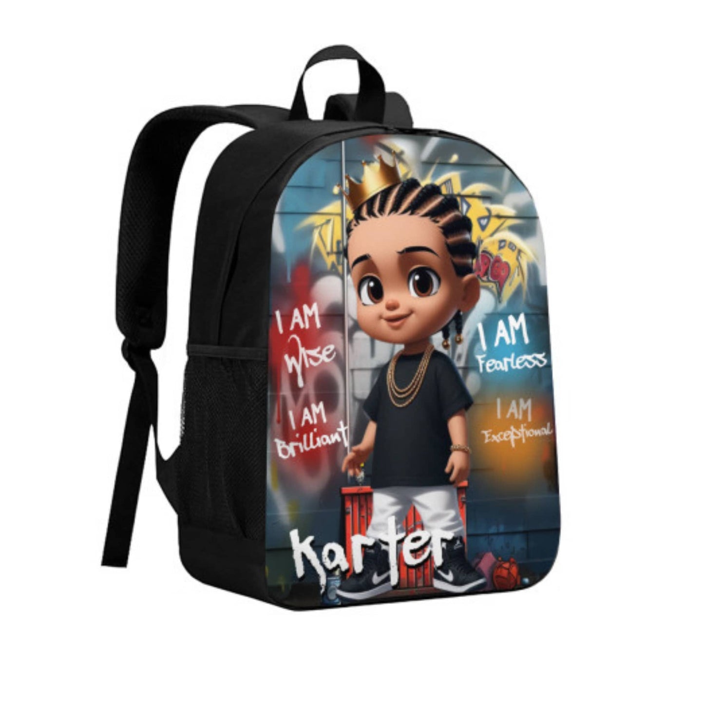 Personalised Children's School Bag For Boys