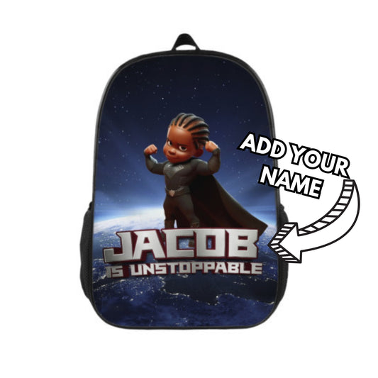 Custom Name  School Bag For Boys