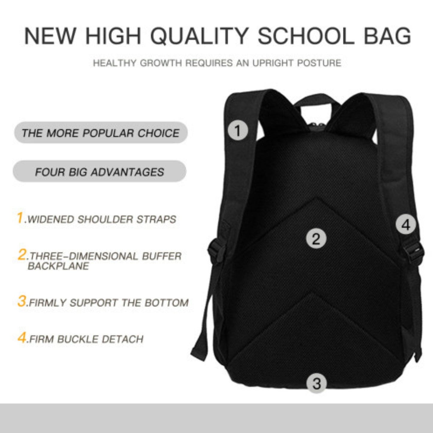 Personalised Affirmation Backpack For Girls