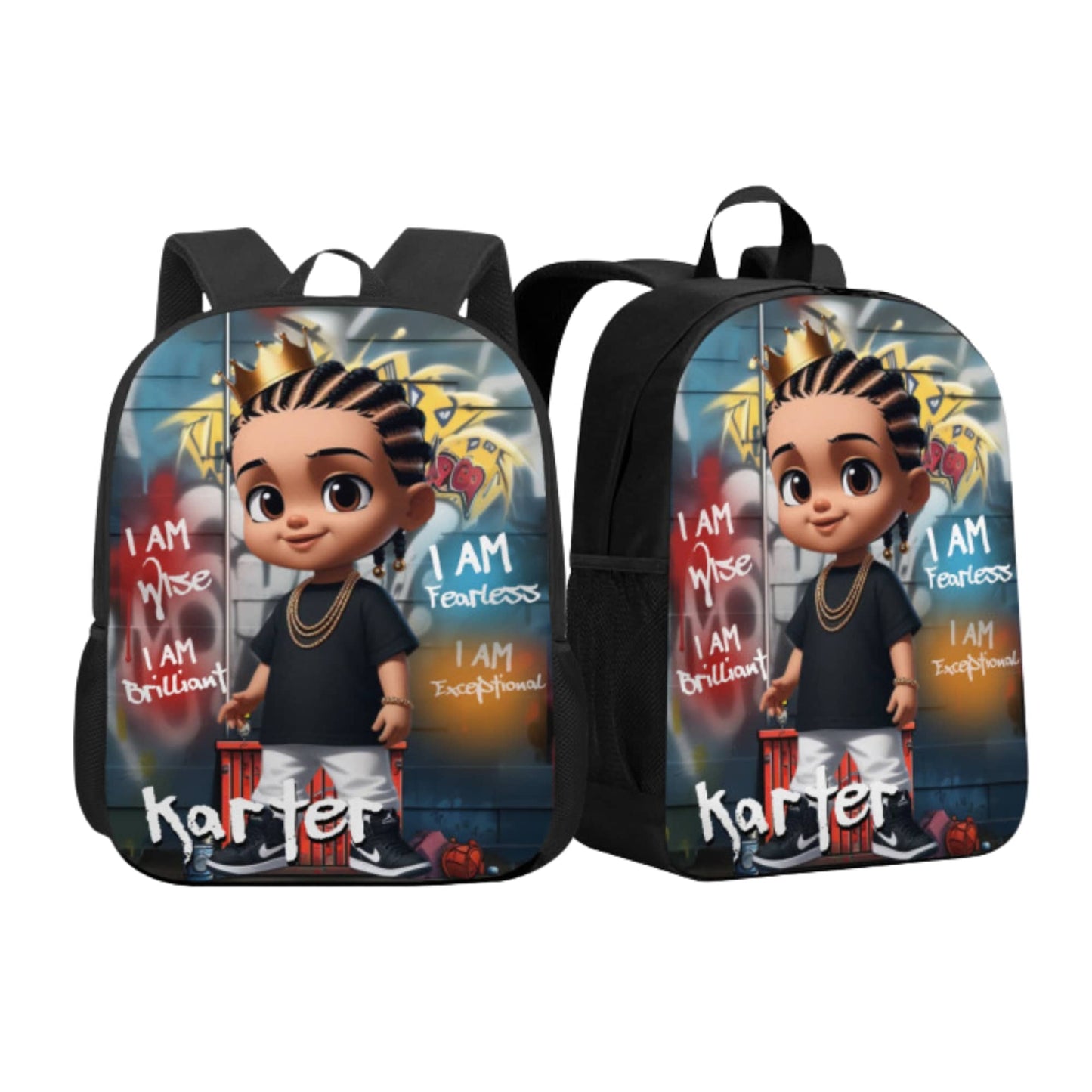 Personalised Children's School Bag For Boys