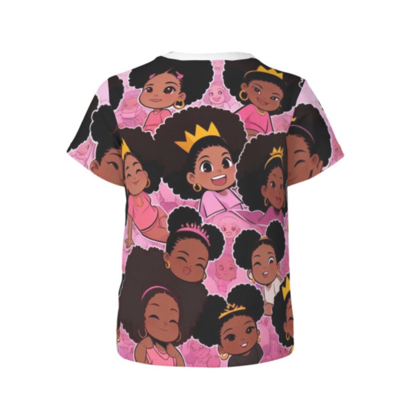 Melanin Girl Multi Face T-shirt