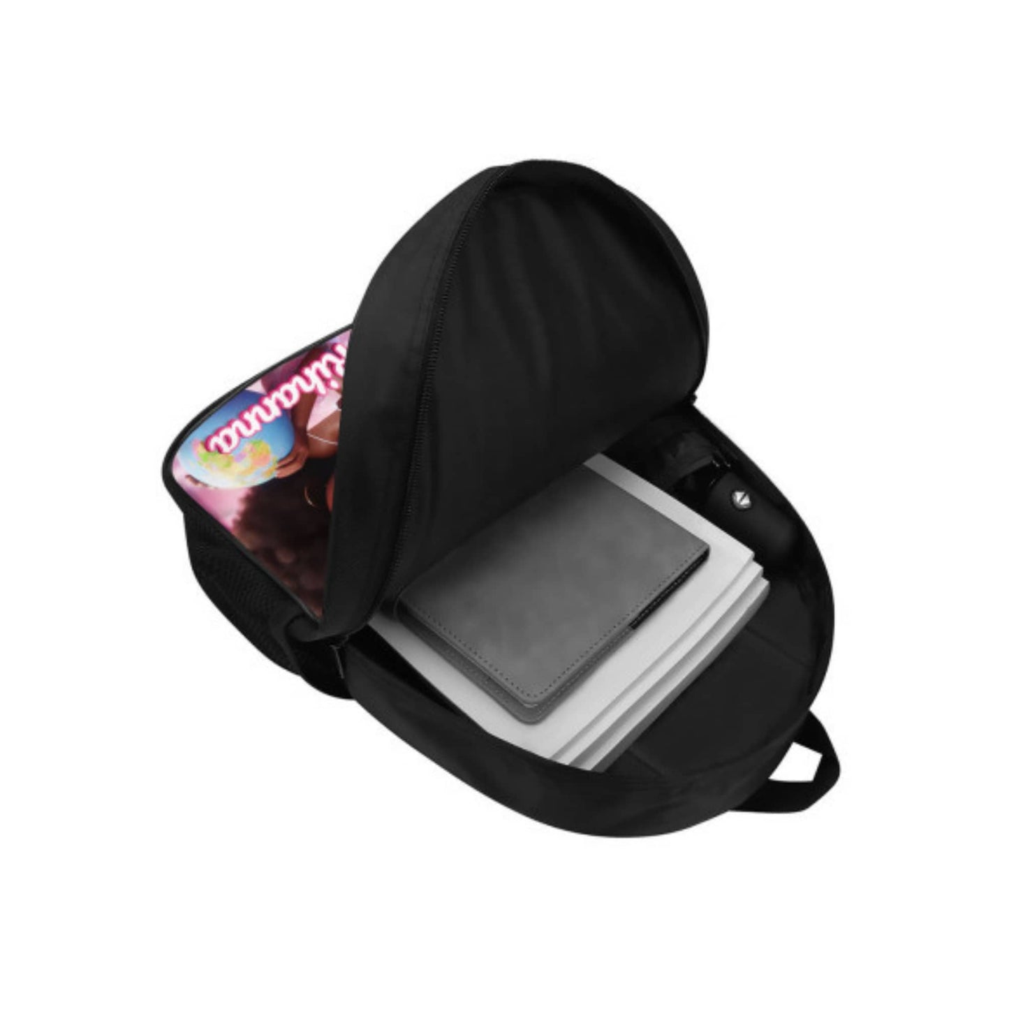 Personalised Affirmation Afro Girl Backpack