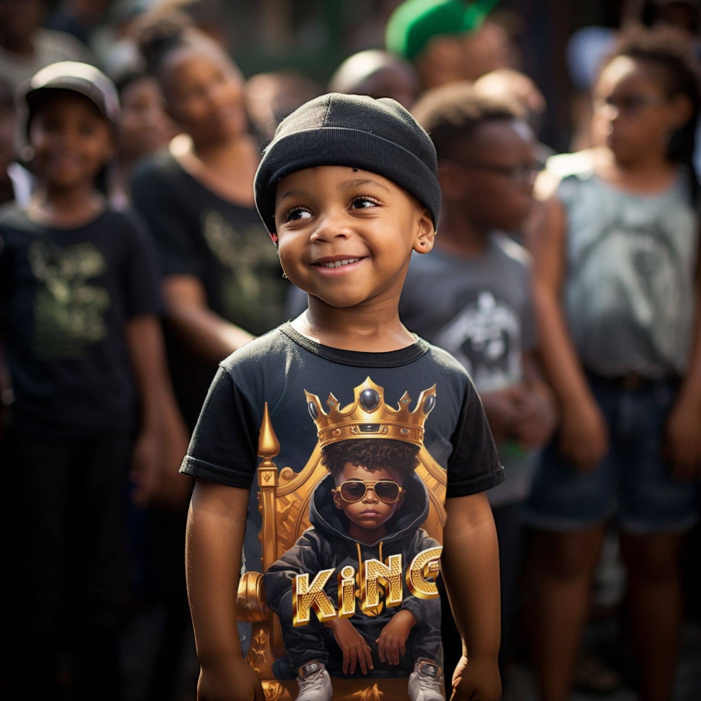 Black Boy King T-shirt