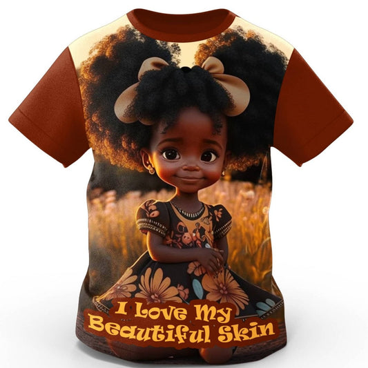 I Love My Beautiful Skin T-shirt